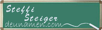 Steffi Steiger Visitenkarte
